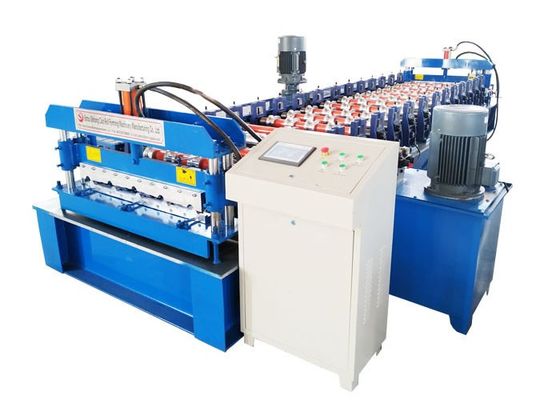 Trapezoidal Roofing Sheet Metal Roll Forming Machines