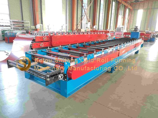 380V/50Hz/3Phase Corrugated Roll Forming Machine With 11 KW Hydraulic Station Power And Performance