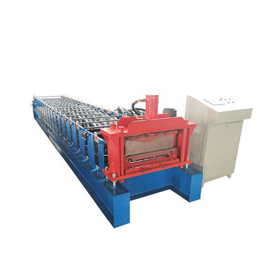 Manual Decoiler Type Deck Roll Forming Machine 15m/min Production Speed